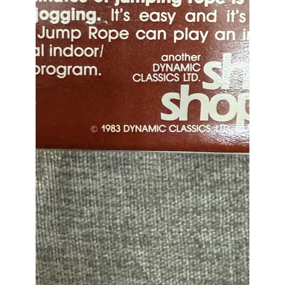 Vintage 1983 Jump Rope In Box‎